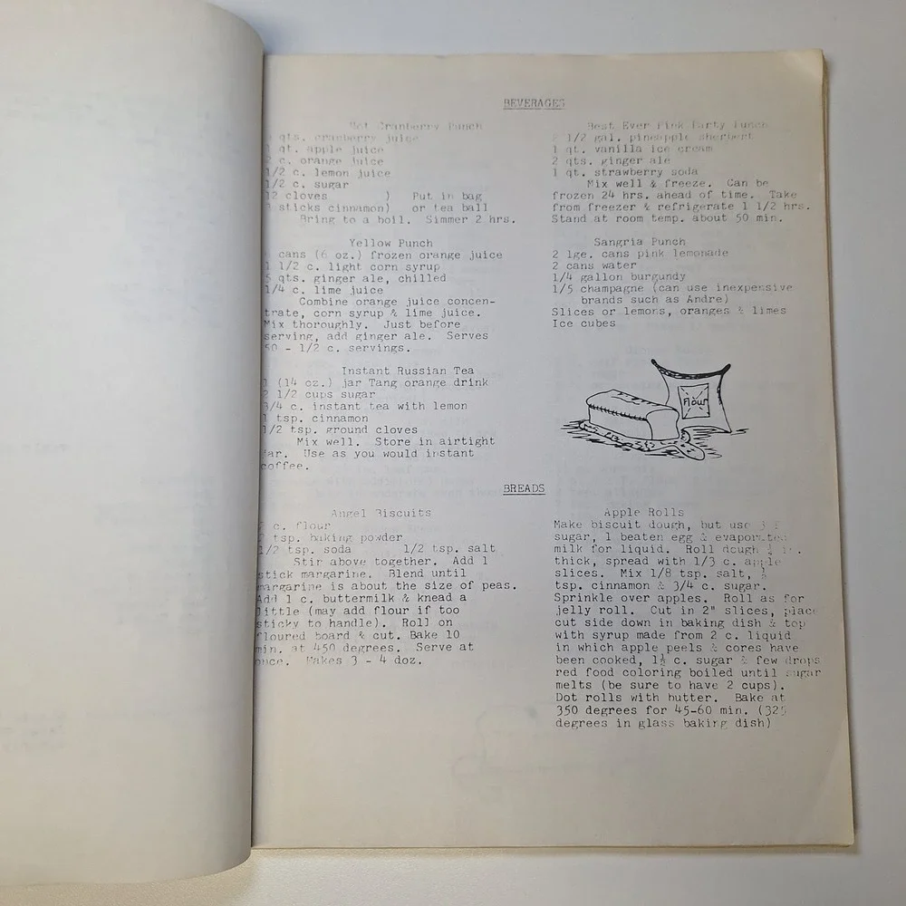 N/A vintage cookbook